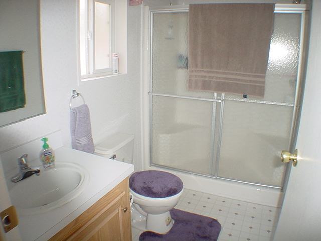 4315 East Blue Ridge Loop Pinetop, AZ 85935 - Photo 5 of 5 a bathroom with a sink toilet and shower