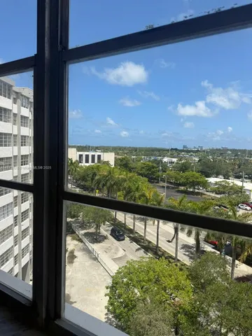 a view of lake from a window