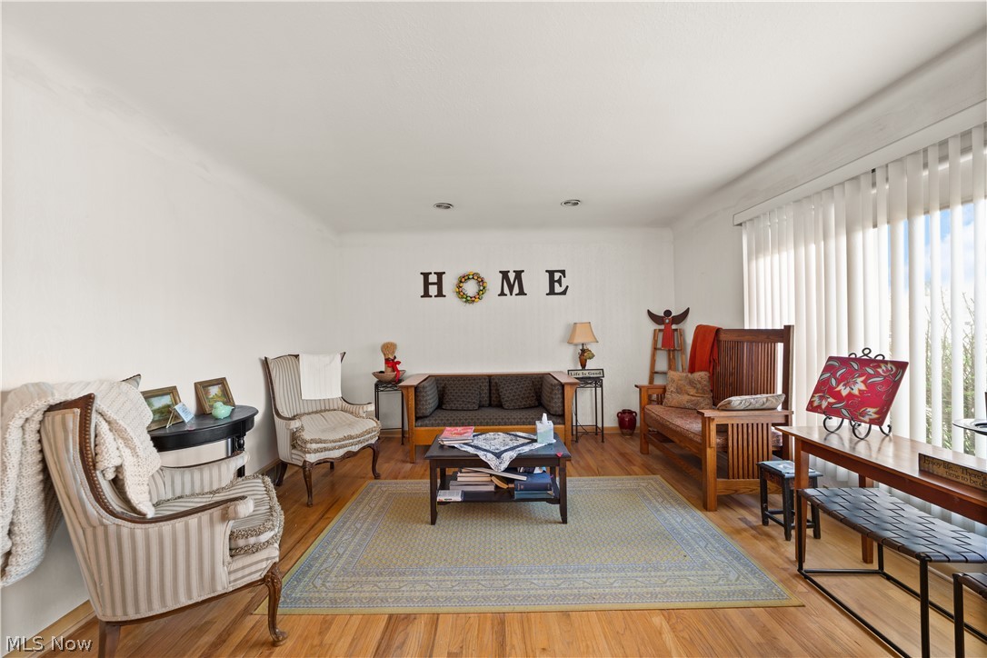 1730 Alcester Road Mayfield Heights, OH 44124 - Photo 2 of 39 Living room featuring light wood-style flooring