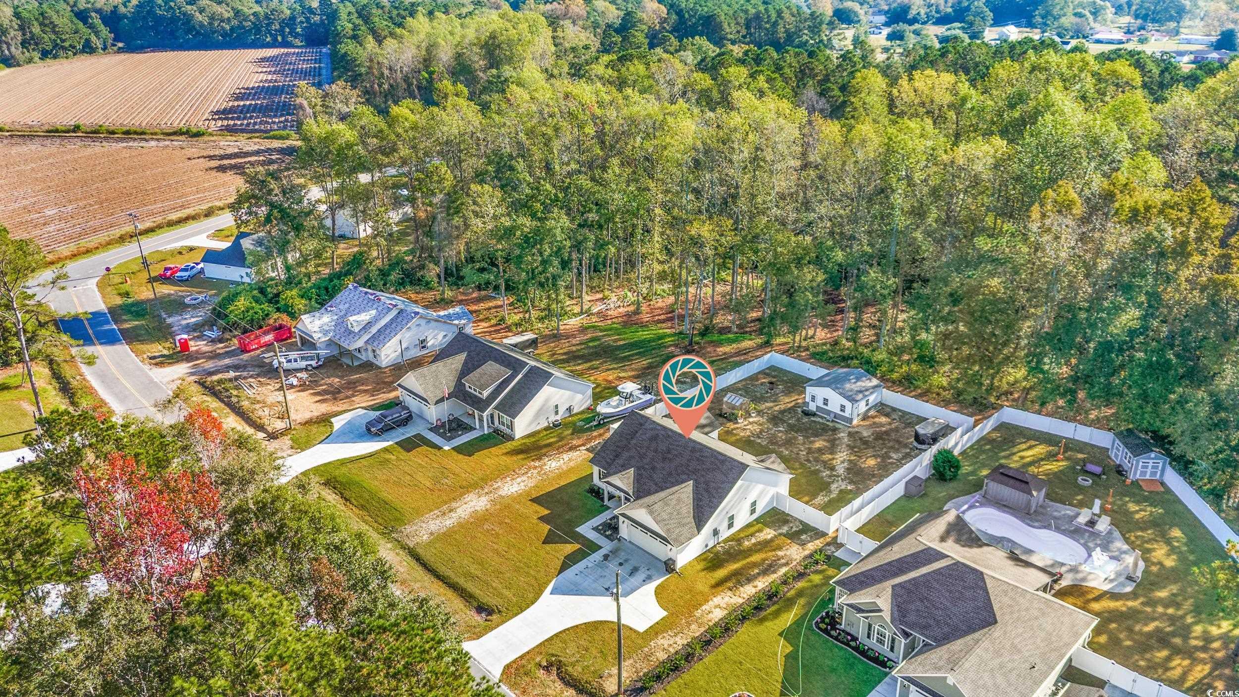 3390 Dusty Road Loris, SC 29569 - Photo 5 of 33 Drone / aerial view