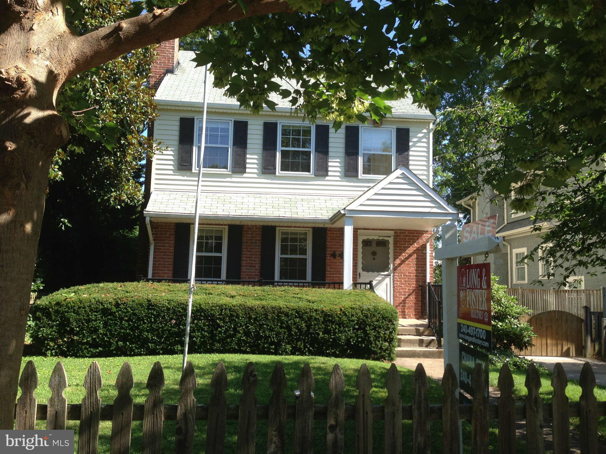 4411 Ridge Street Chevy Chase, MD 20815 - Photo 1 of 4 Exterior Front