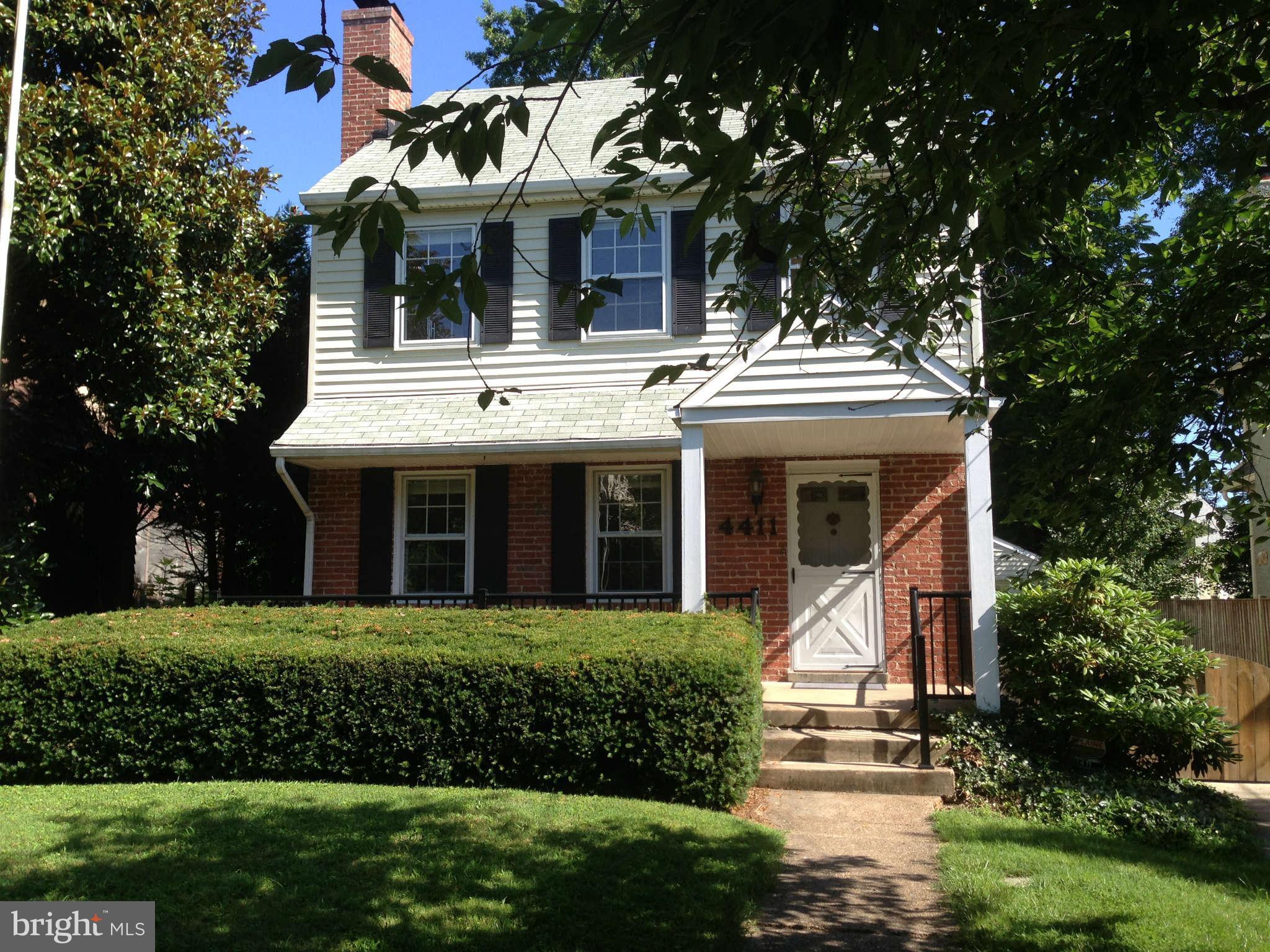 4411 Ridge Street Chevy Chase, MD 20815 - Photo 2 of 4 Exterior Front