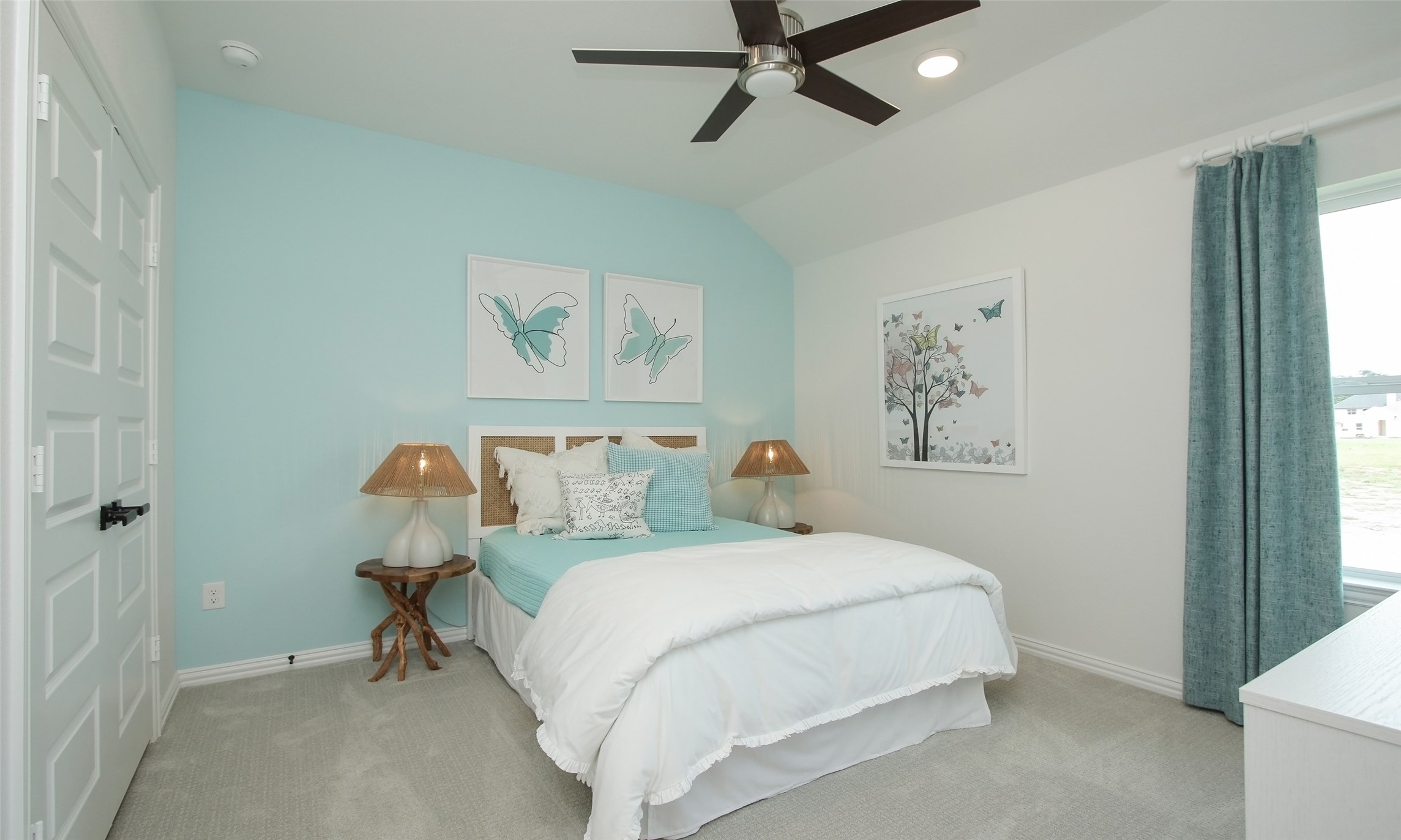 2726 Alexis Street Seabrook, TX 77586 - Photo 19 of 31 a bedroom with a bed and a painting on the wall
