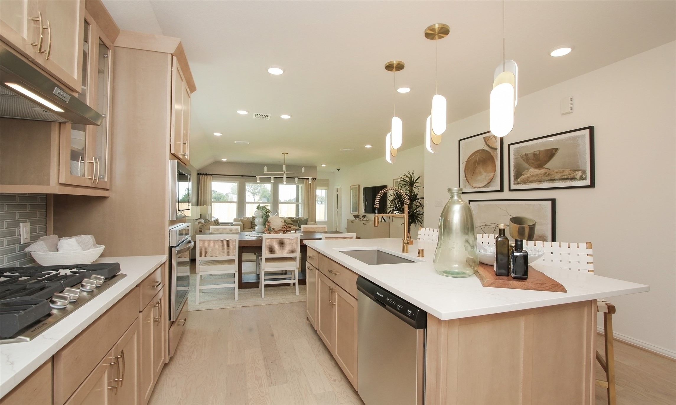 2726 Alexis Street Seabrook, TX 77586 - Photo 7 of 31 a kitchen with sink cabinets and stove