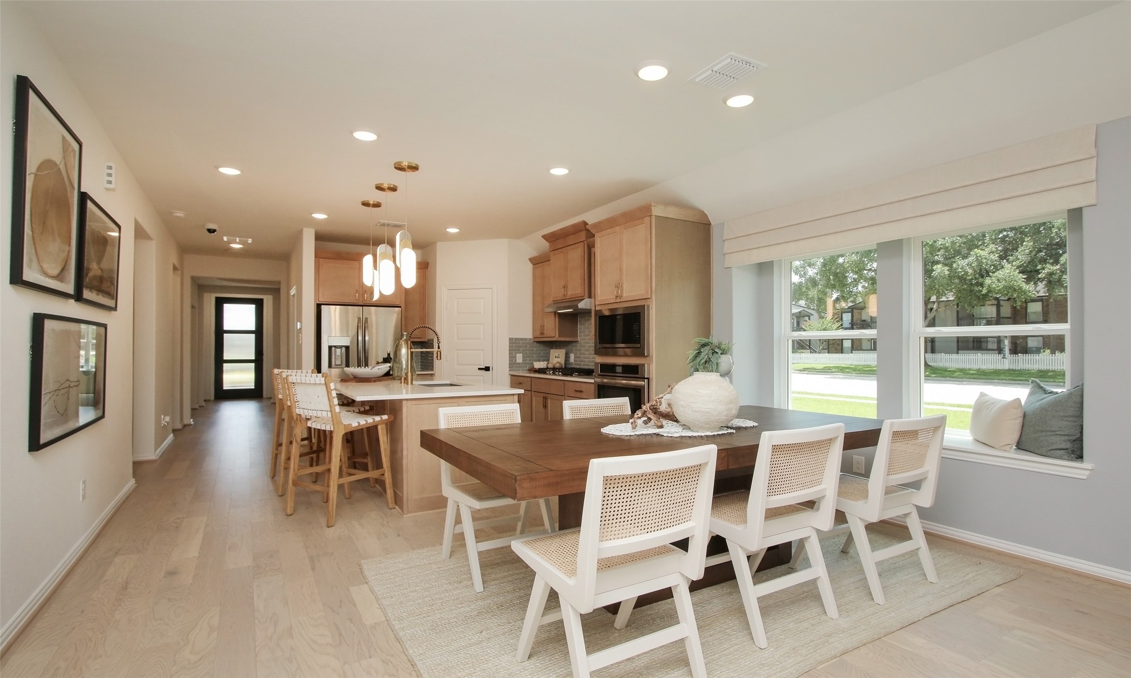 2726 Alexis Street Seabrook, TX 77586 - Photo 9 of 31 a view of a dining room with furniture window and outside view