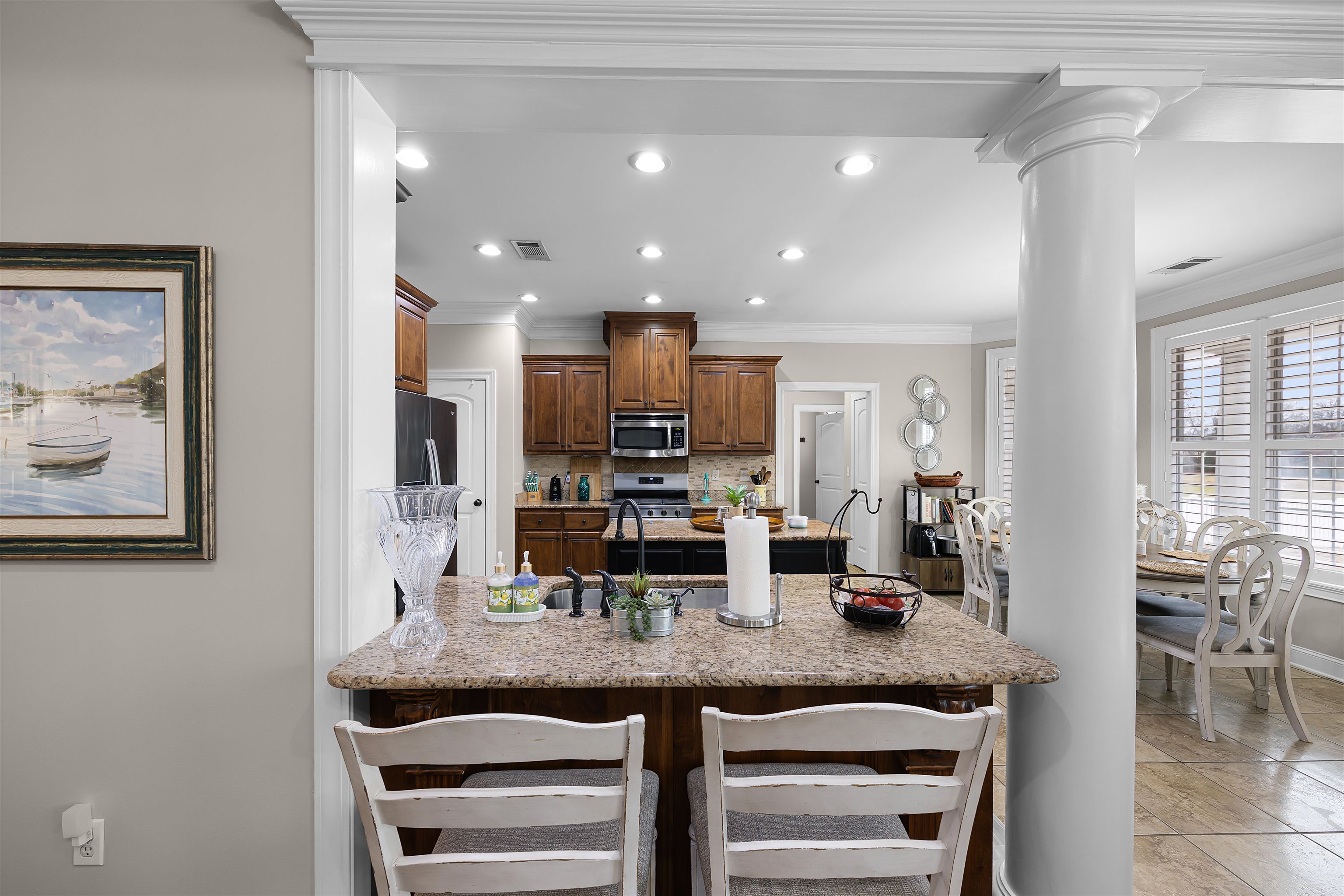 3285 Shadowood Lane Corinth, MS 38834 - Photo 15 of 31 a kitchen with counter space cabinets and stainless steel appliances