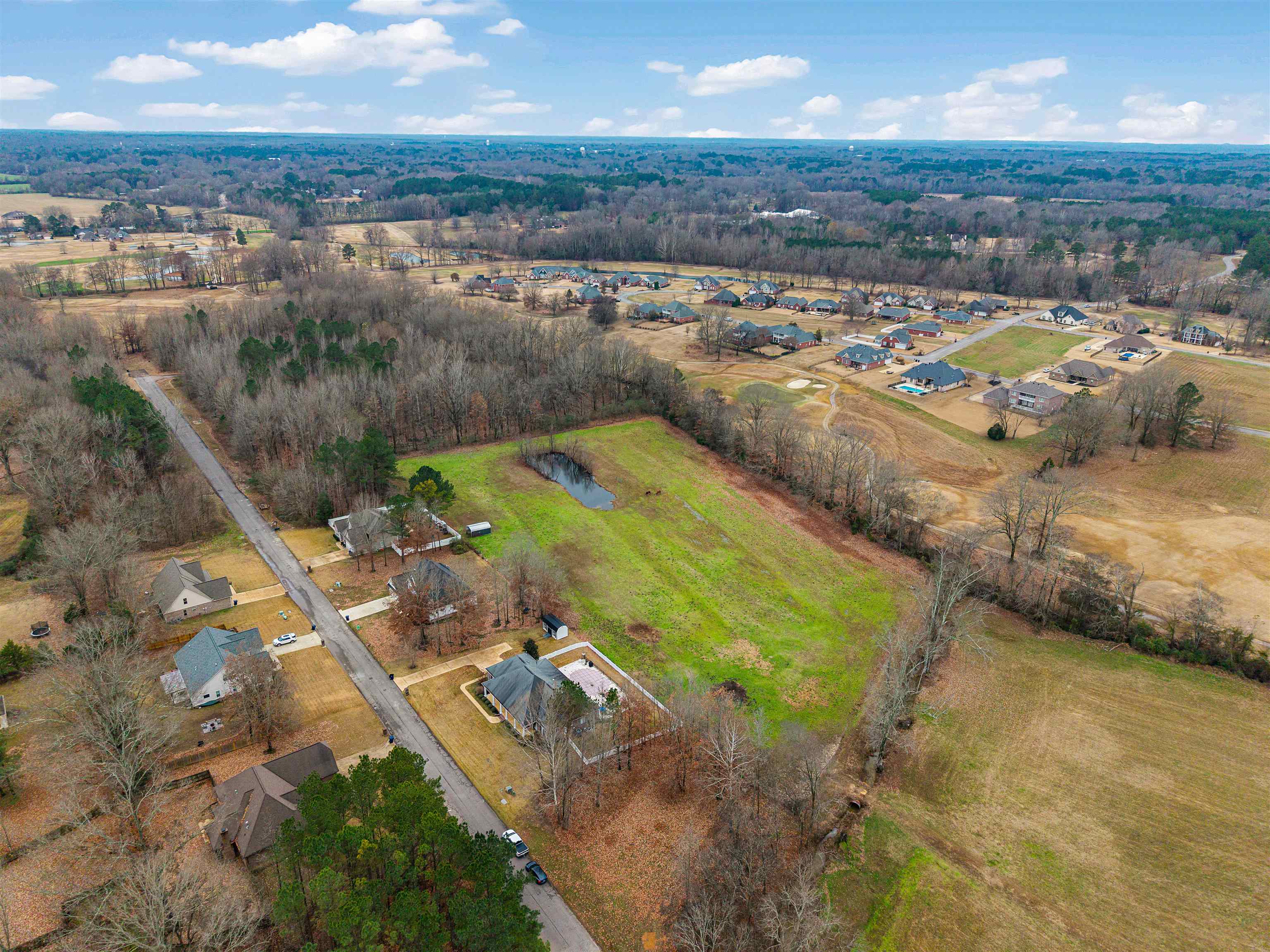 3285 Shadowood Lane Corinth, MS 38834 - Photo 24 of 31 an aerial view of residential houses with outdoor space