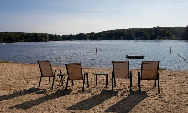 a view of lake and mountain in the back