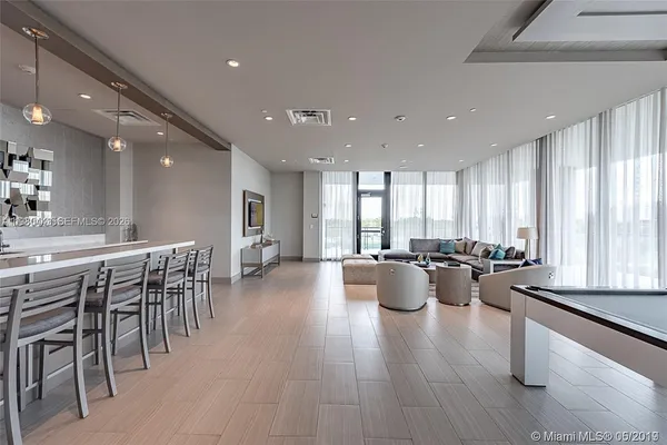 a front view of a building