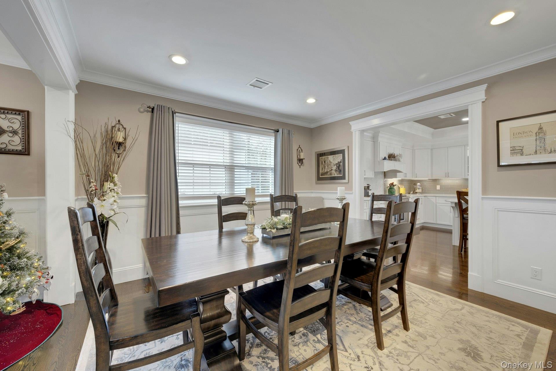 155 Hilburn Road Scarsdale, NY 10583 - Photo 12 of 35 a view of a dining room with furniture