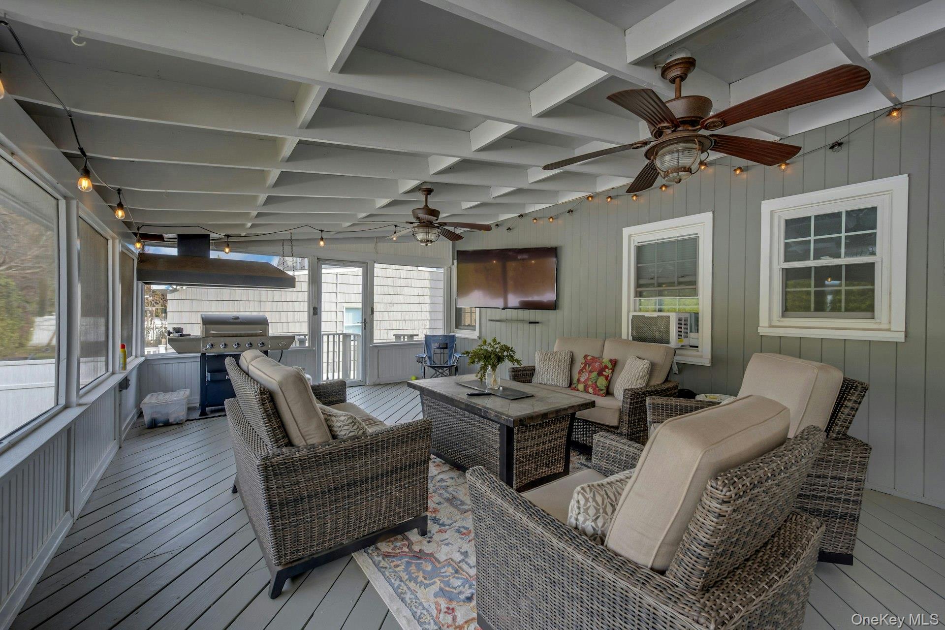 155 Hilburn Road Scarsdale, NY 10583 - Photo 25 of 35 a living room with furniture and a large window