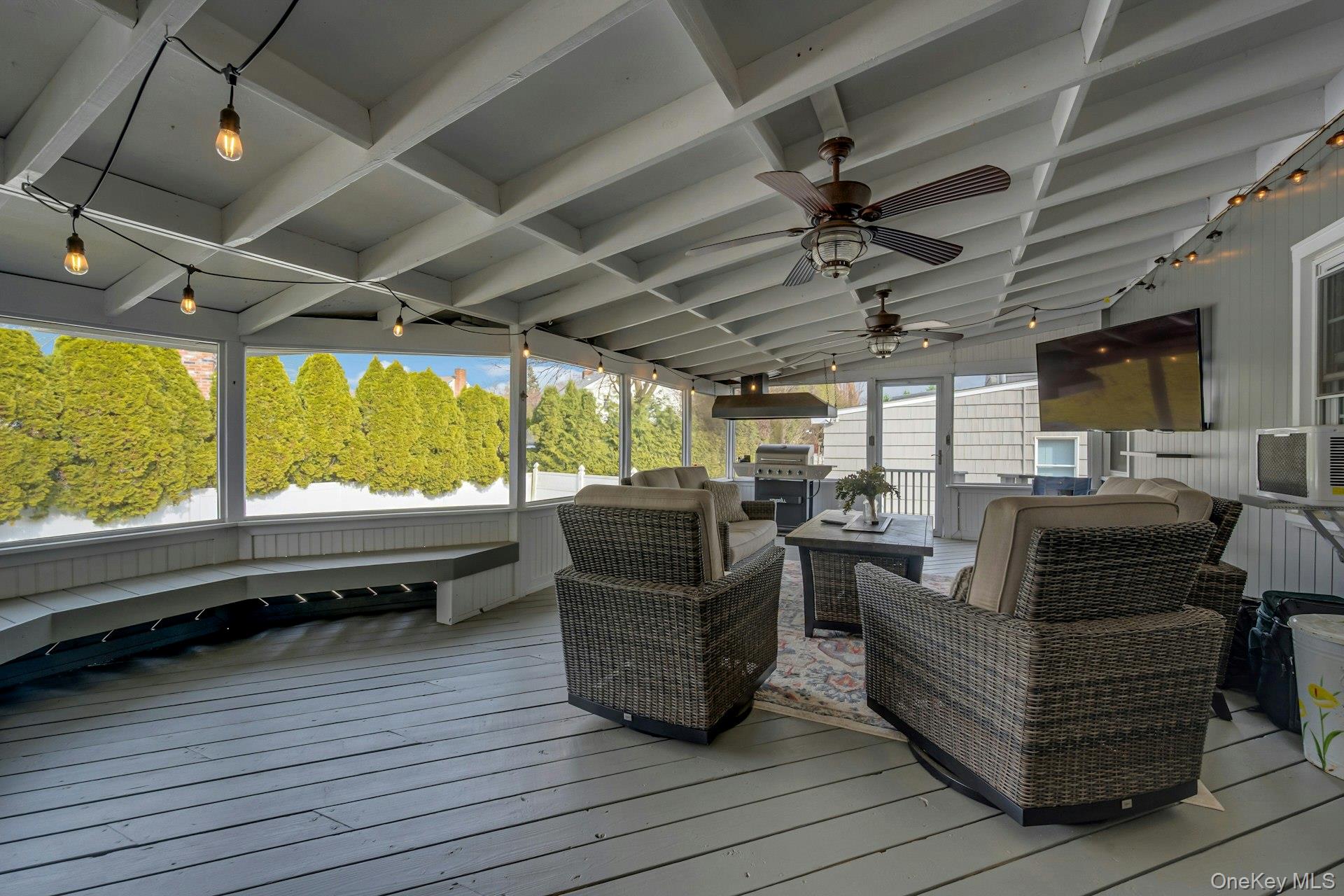 155 Hilburn Road Scarsdale, NY 10583 - Photo 26 of 35 a living room with furniture and a large window