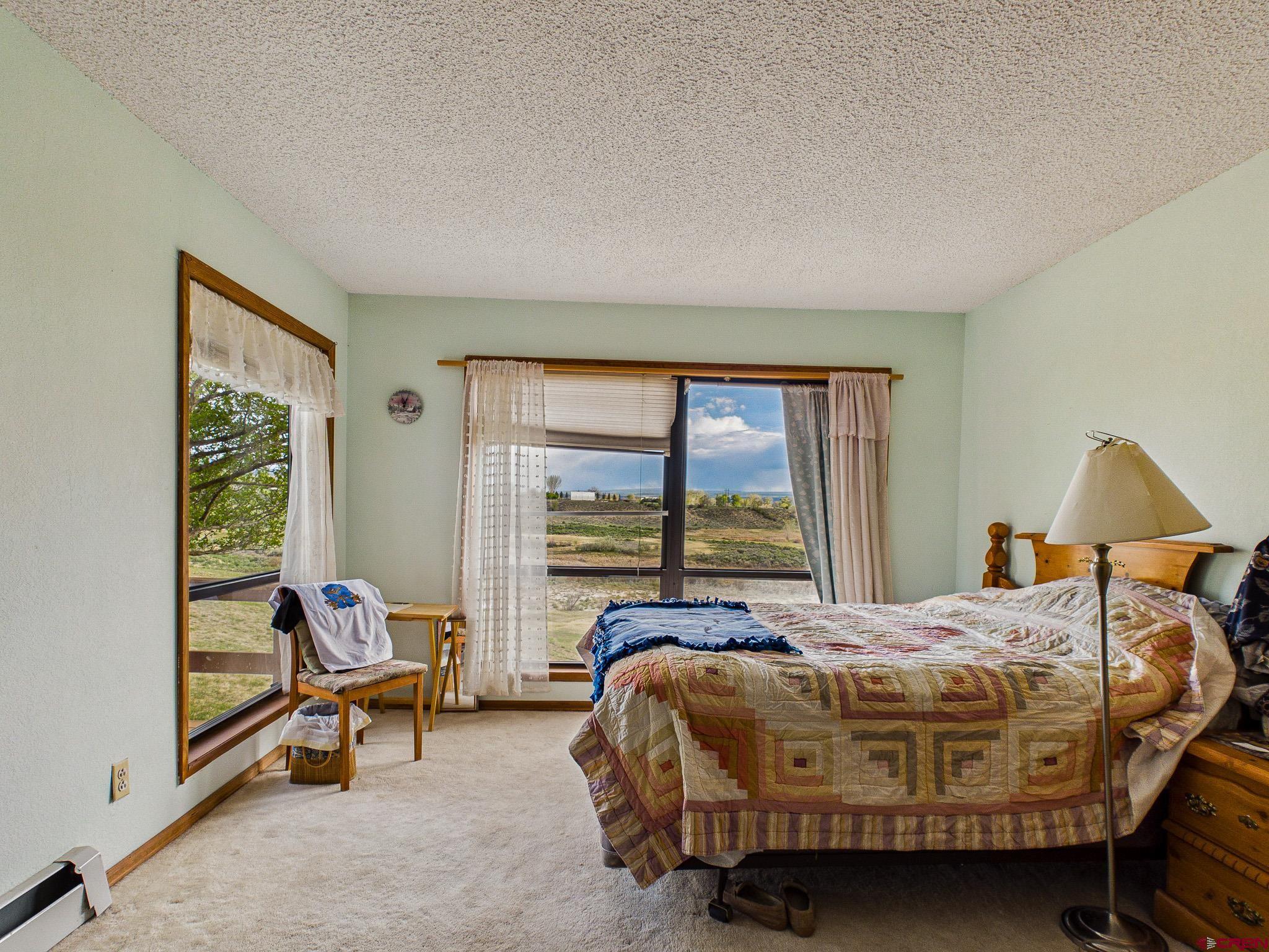 37760 Back River Road Paonia, CO 81428 - Photo 24 of 38 a bed sitting in a bedroom next to a window