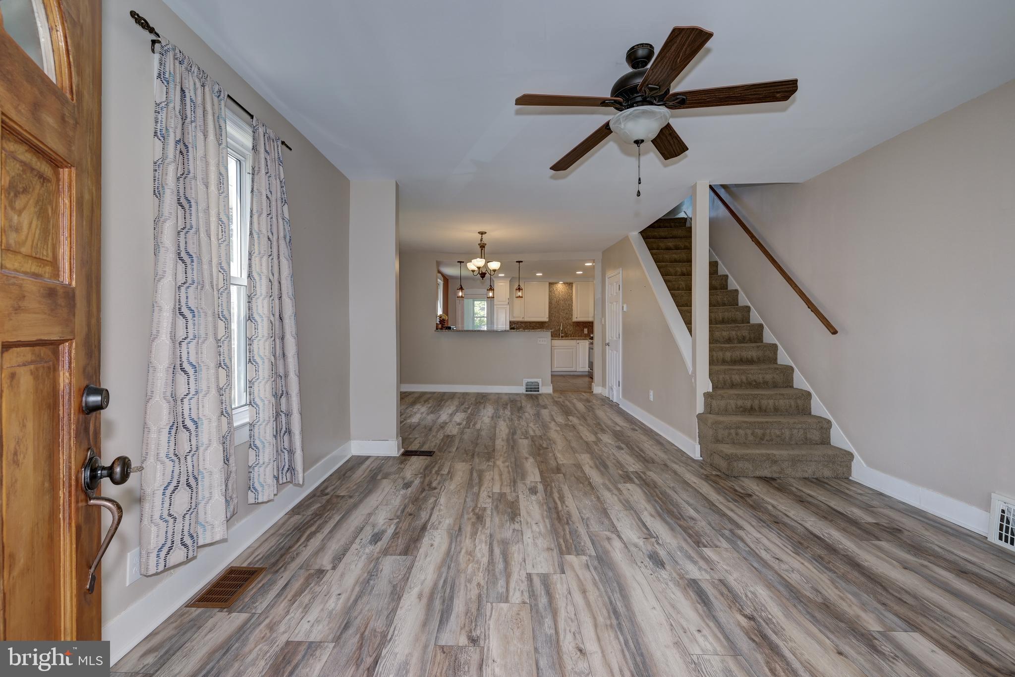 323 Cleveland Avenue Riverside, NJ 08075 - Photo 7 of 36 a view of entryway and hall with wooden floor