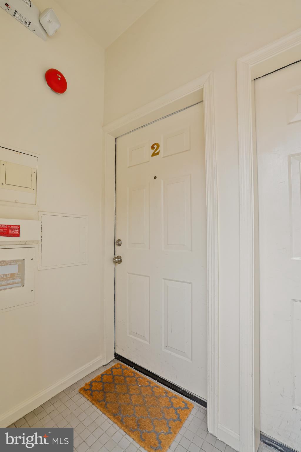1117 O Street Northwest, Unit 2 Washington, DC 20005 - Photo 20 of 26 Front door to Unit 2