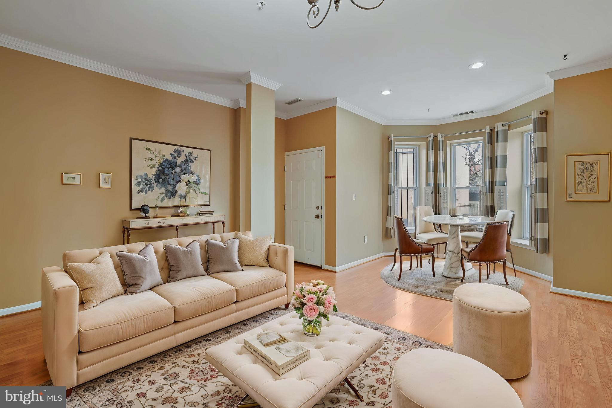 1117 O Street Northwest, Unit 2 Washington, DC 20005 - Photo 4 of 26 Virtually Staged