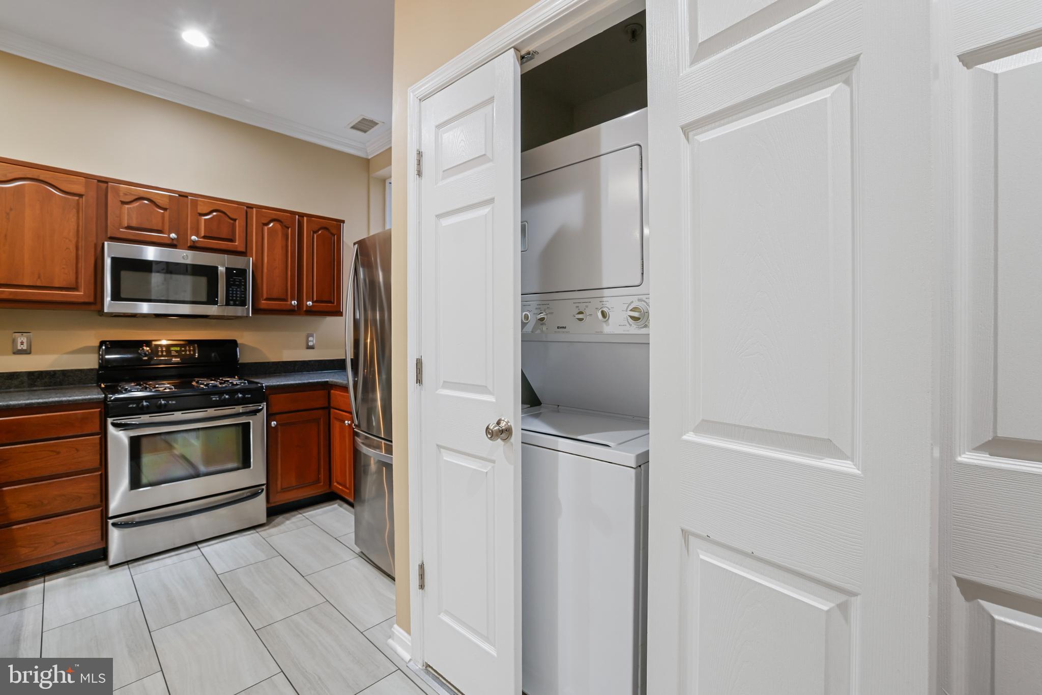 1117 O Street Northwest, Unit 2 Washington, DC 20005 - Photo 8 of 26 Washer and Dryer in closet
