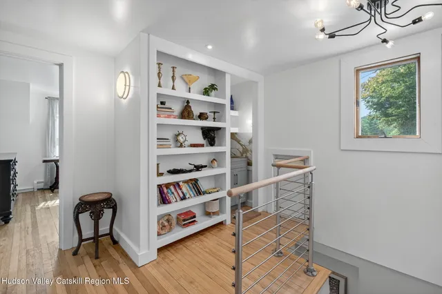a bathroom with a bath tub and shower