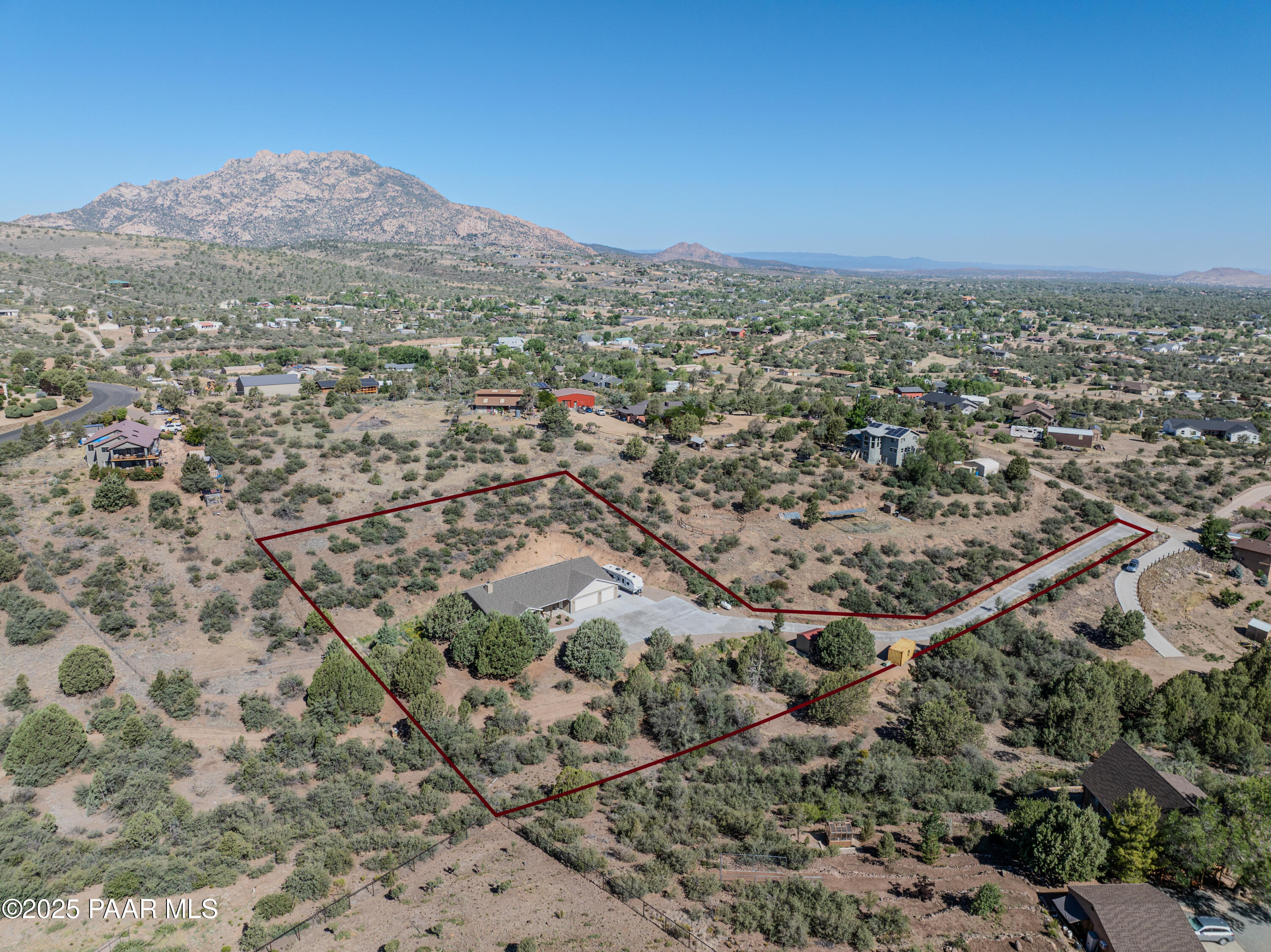 1365 West Ridge Drive Prescott, AZ 86305 - Photo 32 of 34 Aerial Overview 3