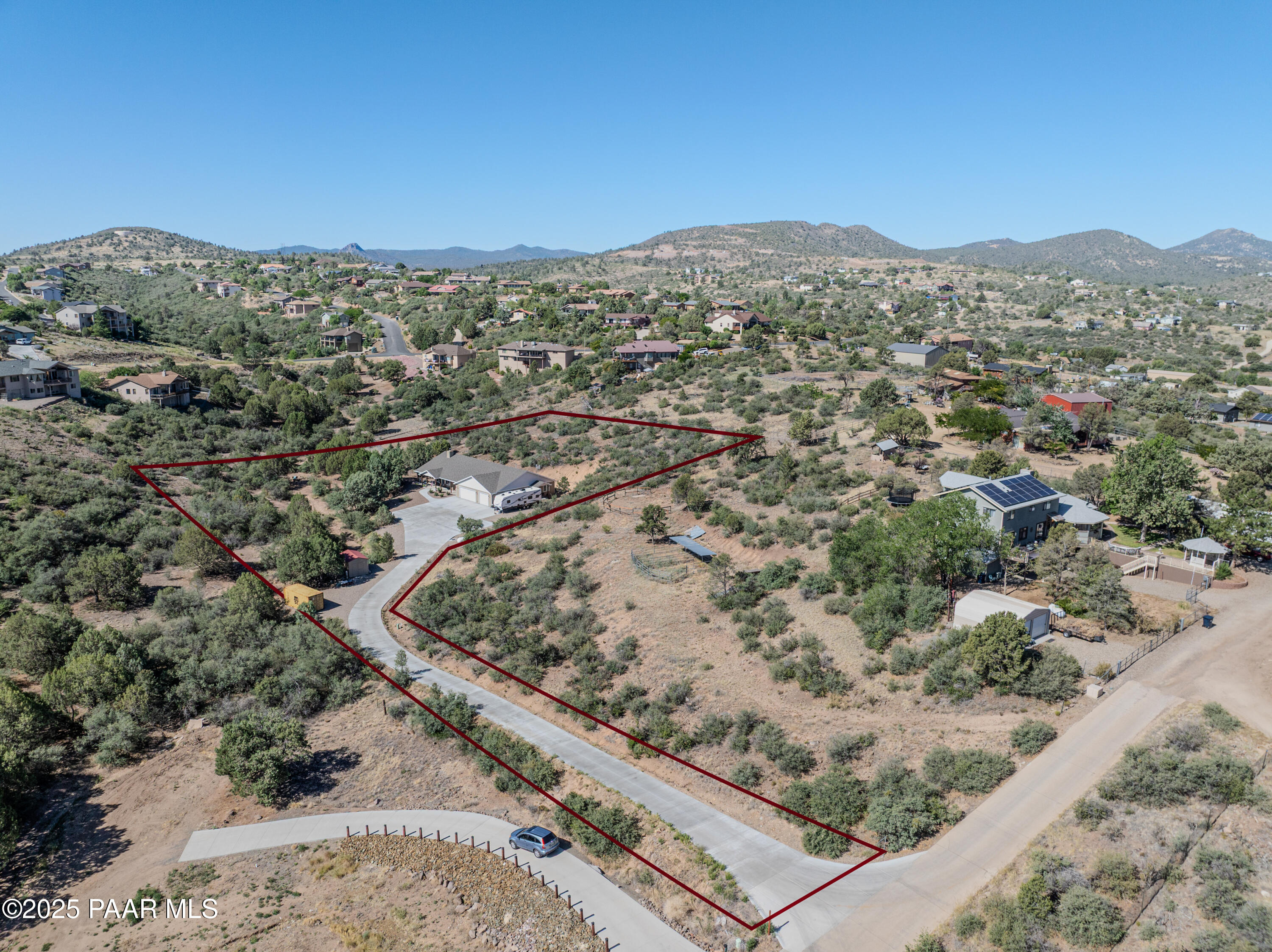 1365 West Ridge Drive Prescott, AZ 86305 - Photo 33 of 34 Aerial Overview 4