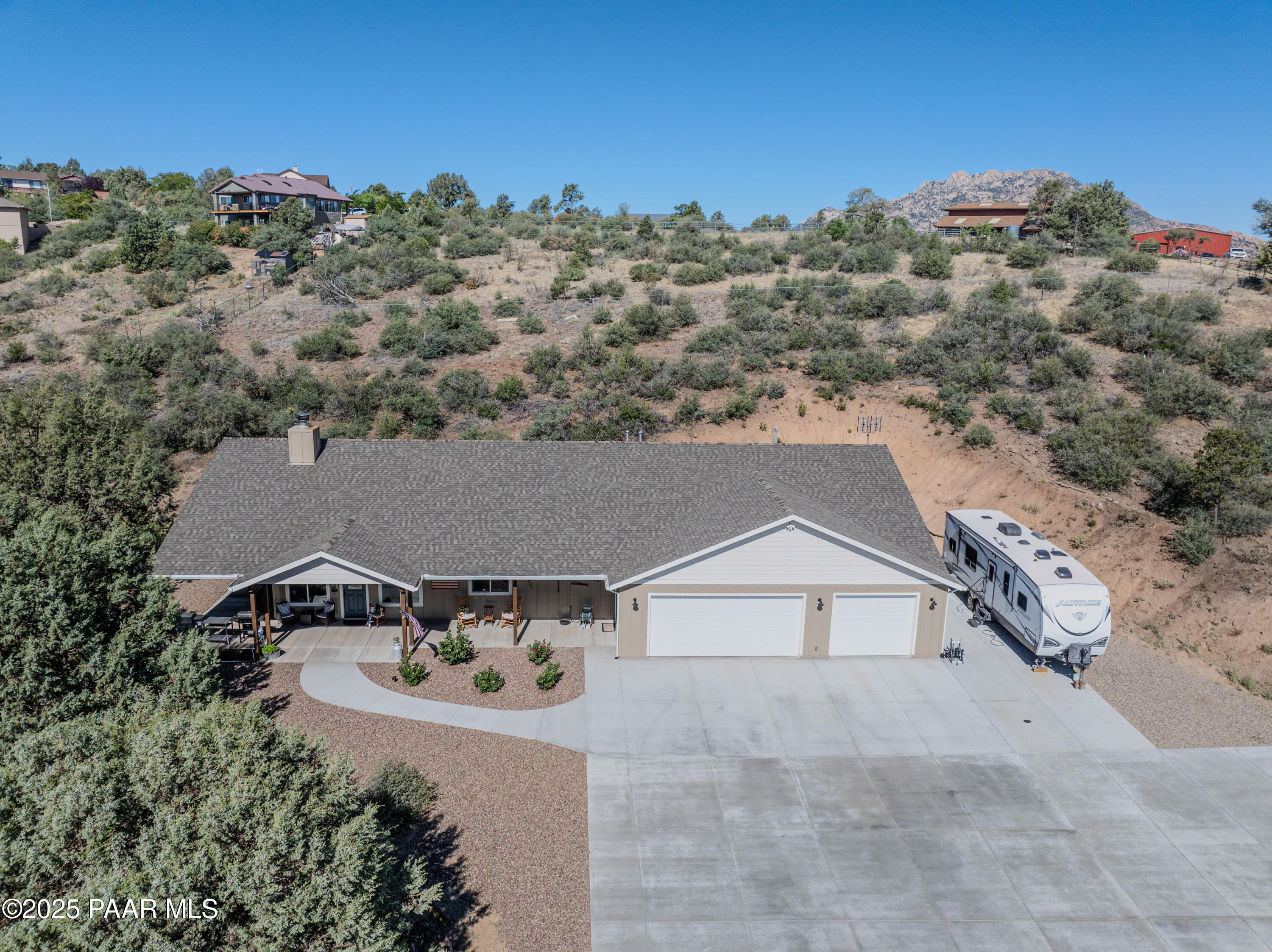 1365 West Ridge Drive Prescott, AZ 86305 - Photo 34 of 34 Aerial View 2