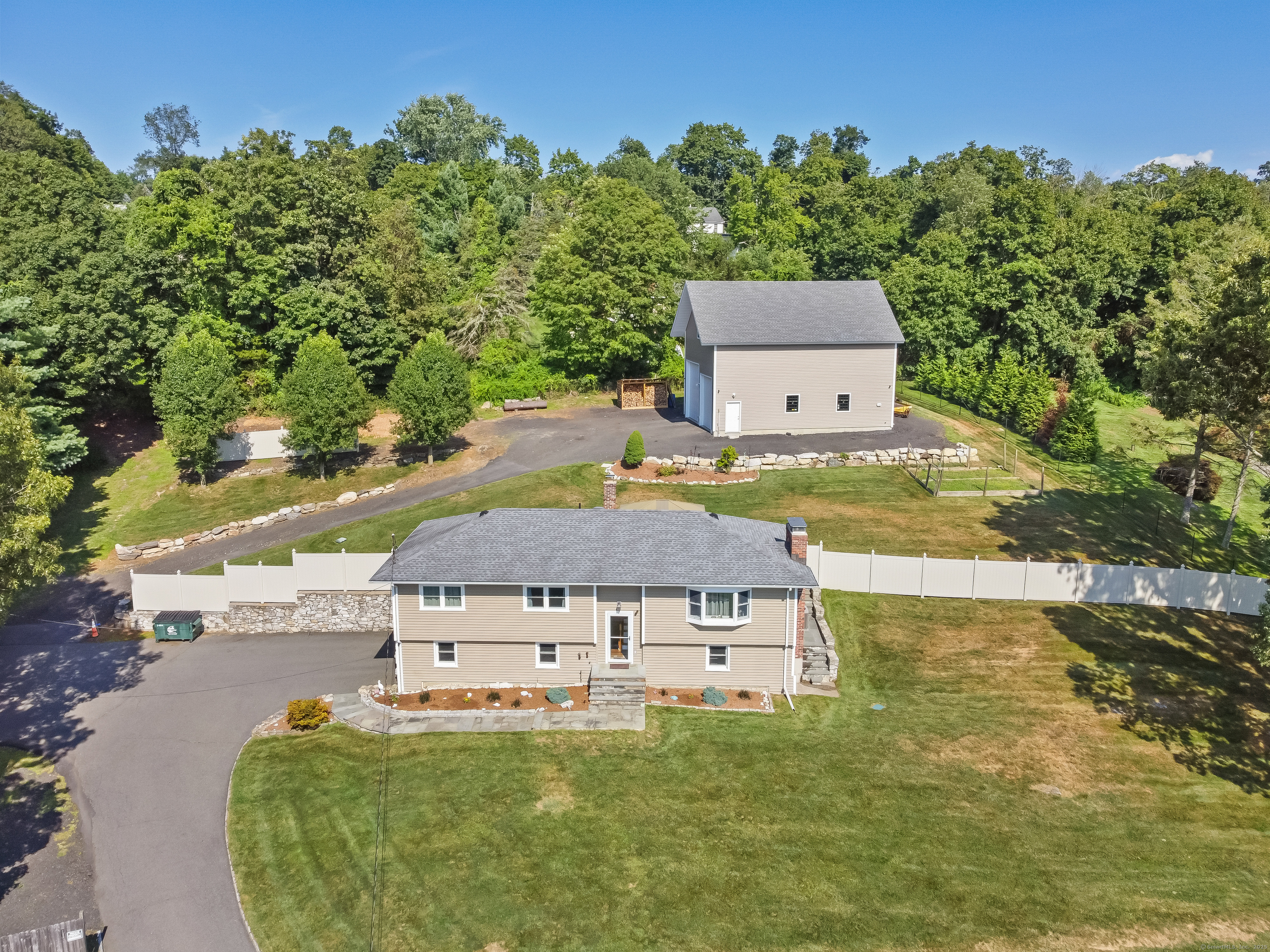 17 Stony Brook Road Brookfield, CT 06804 - Photo 1 of 1 an aerial view of a house with yard swimming pool and outdoor seating