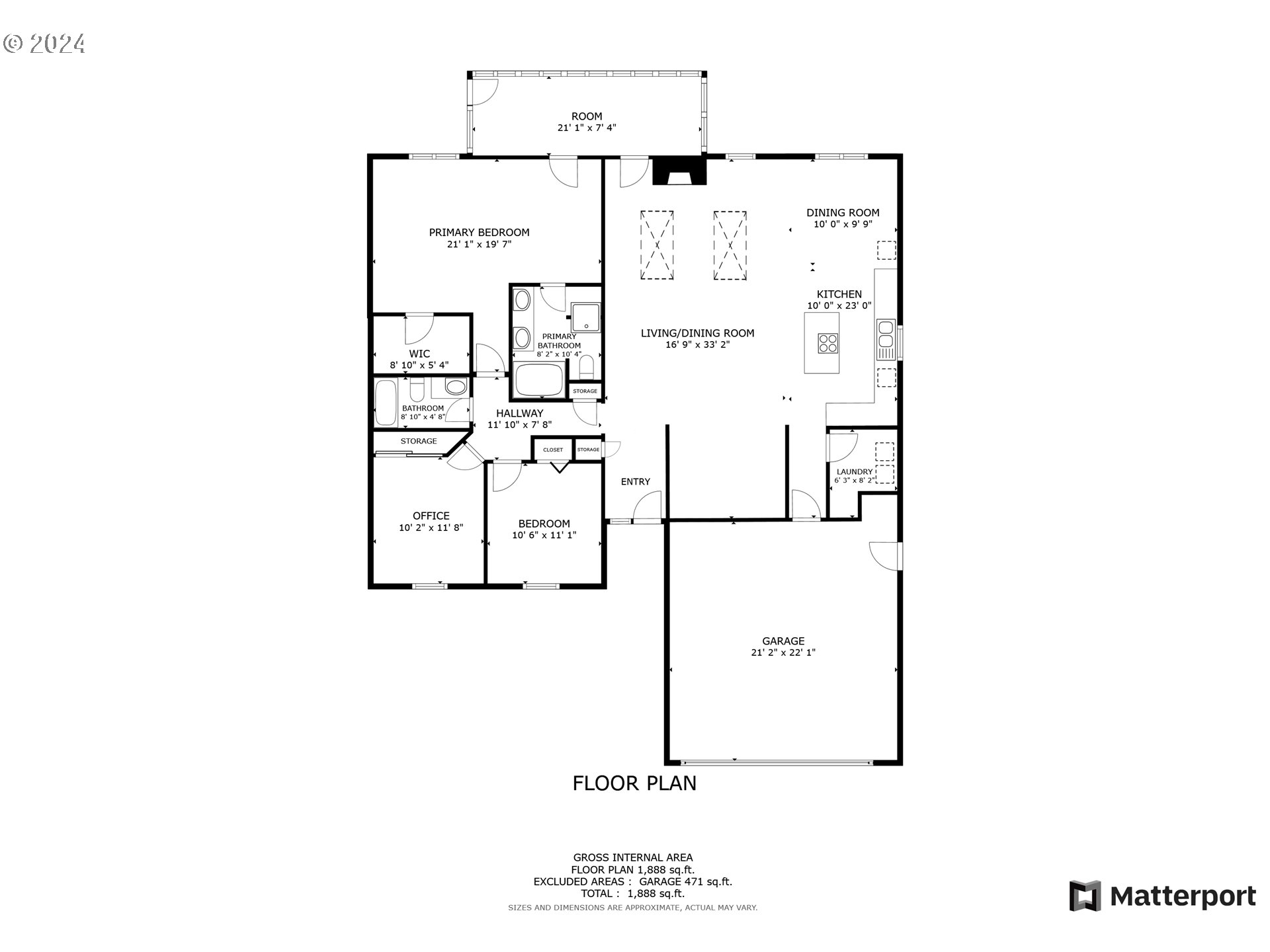 96405 Oceanside E Drive Brookings, OR 97415 - Photo 47 of 47 Floor Plan