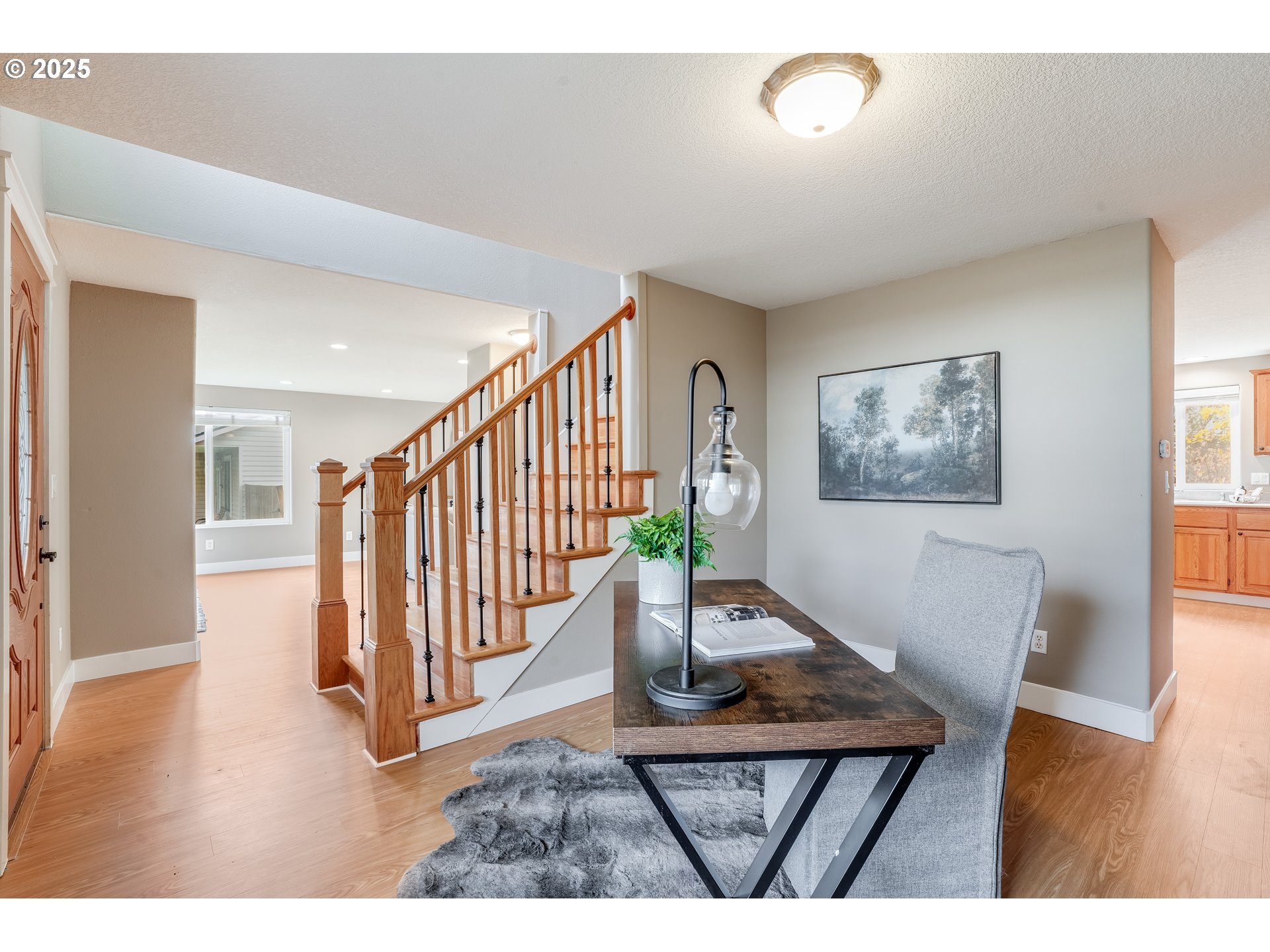 1224 Alyssum Avenue Forest Grove, OR 97116 - Photo 16 of 39 a living room with furniture and a wooden floor