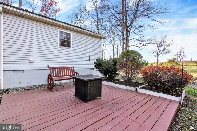a view of outdoor space with seating space