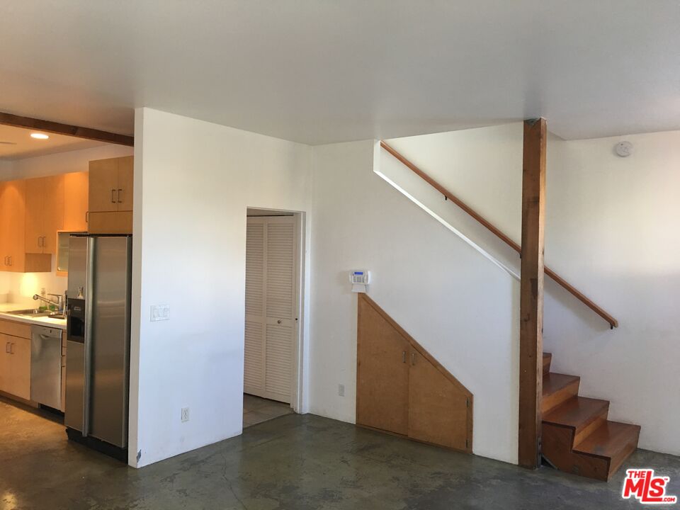 326 Indiana Avenue, Unit A Venice, CA 90291 - Photo 3 of 15 a view of entryway with stairs and wooden floor