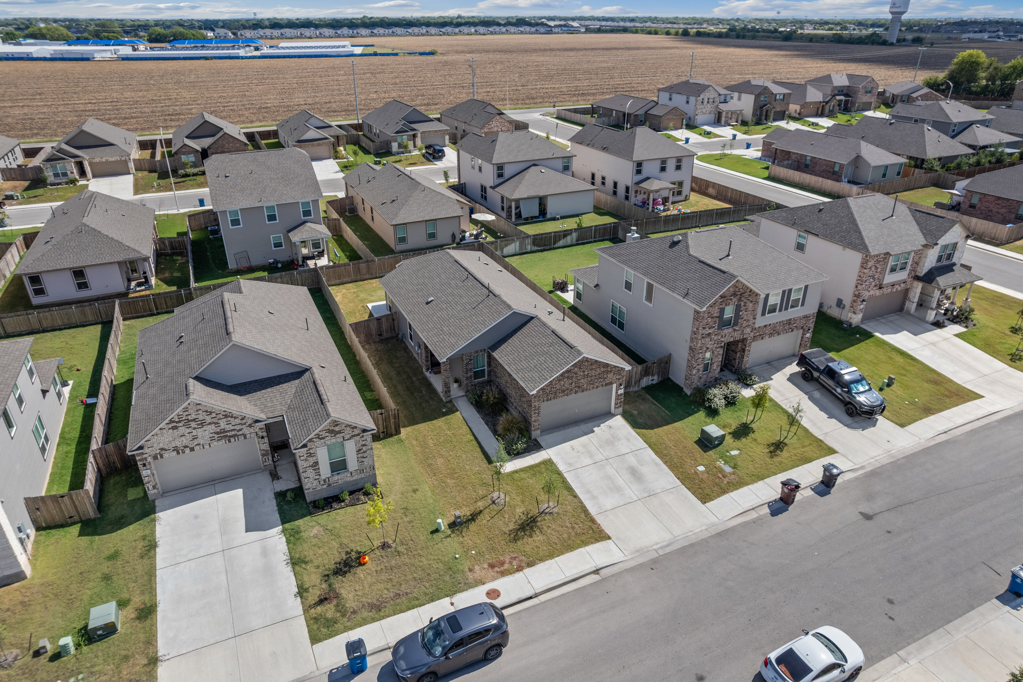 222 Summit Drive Lockhart, TX 78644 - Photo 27 of 31 an aerial view of residential houses with outdoor space