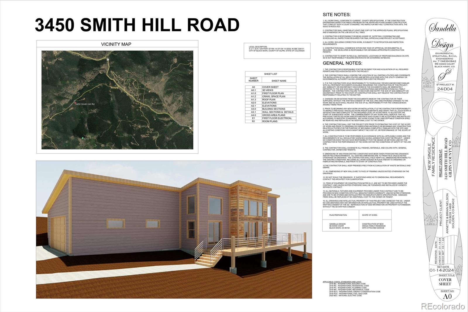 3450 Smith Hill Road Black Hawk, CO 80422 - Photo 2 of 26 a picture of a floor plan