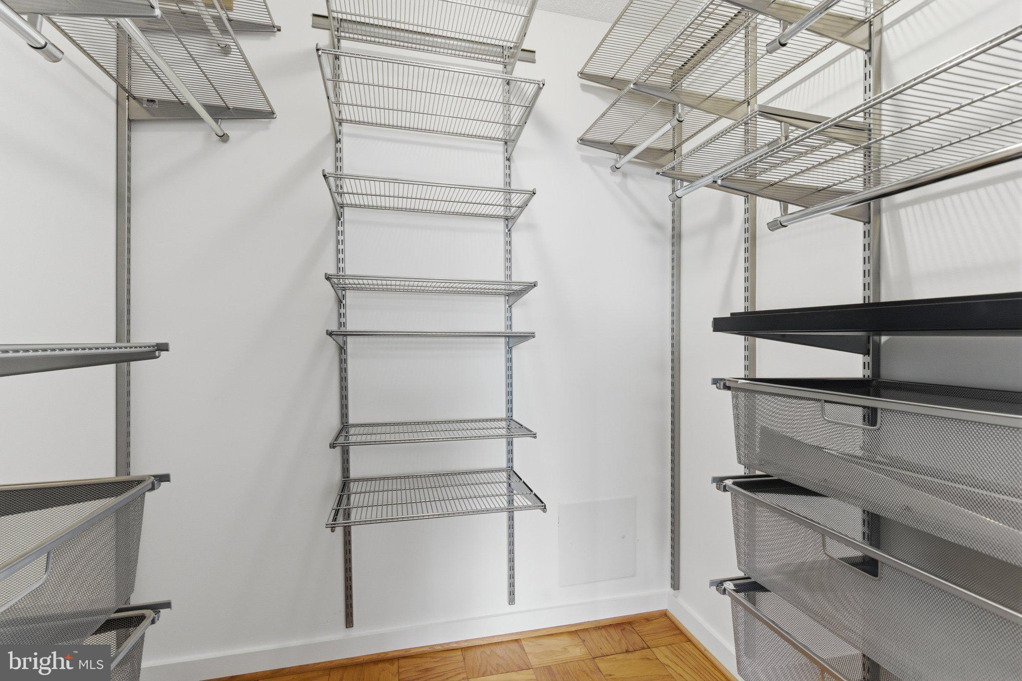 5225 Pooks Hill Road, Unit 1323S Bethesda, MD 20814 - Photo 24 of 39 a view of a room with racks on the wall