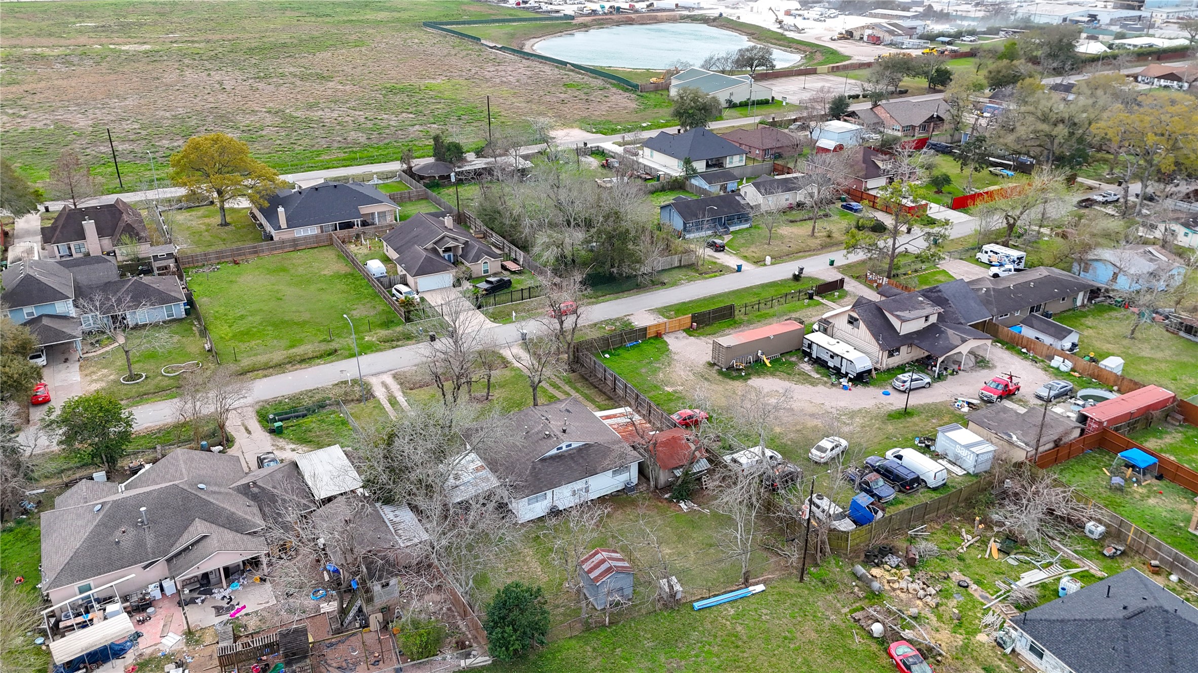 6109 Hertford Street Houston, TX 77048 - Photo 12 of 34 an aerial view of residential houses with outdoor space