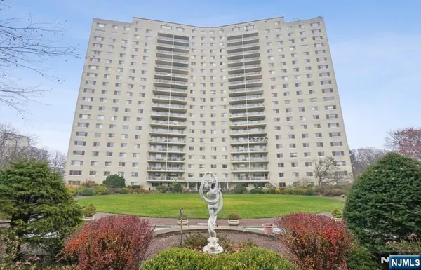 a front view of a building