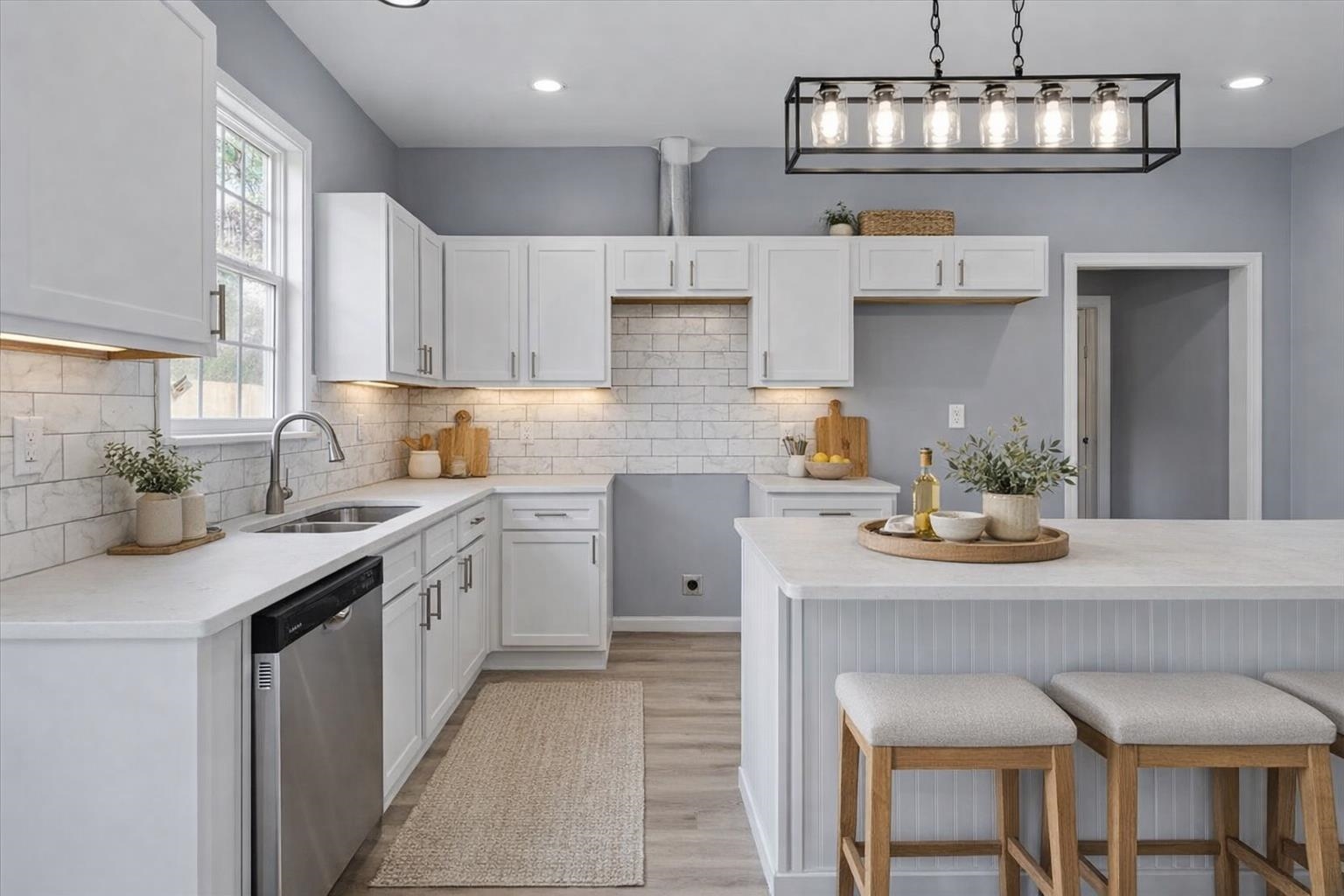 3113 Allison Avenue Memphis, TN 38112 - Photo 7 of 24 a kitchen with a sink cabinets and window