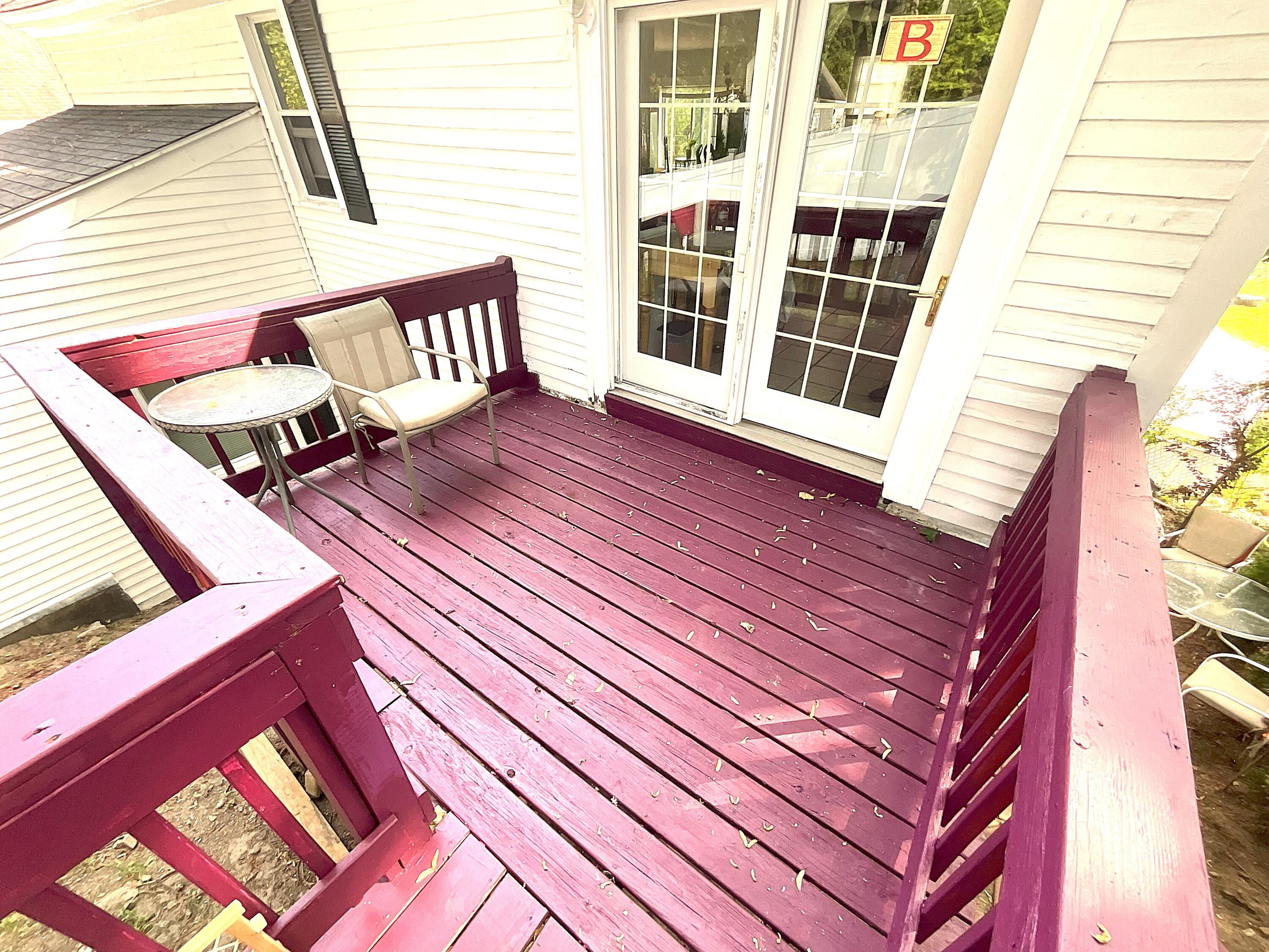 19 Depot Street Buxton, ME 04093 - Photo 14 of 28 2nd flr porch