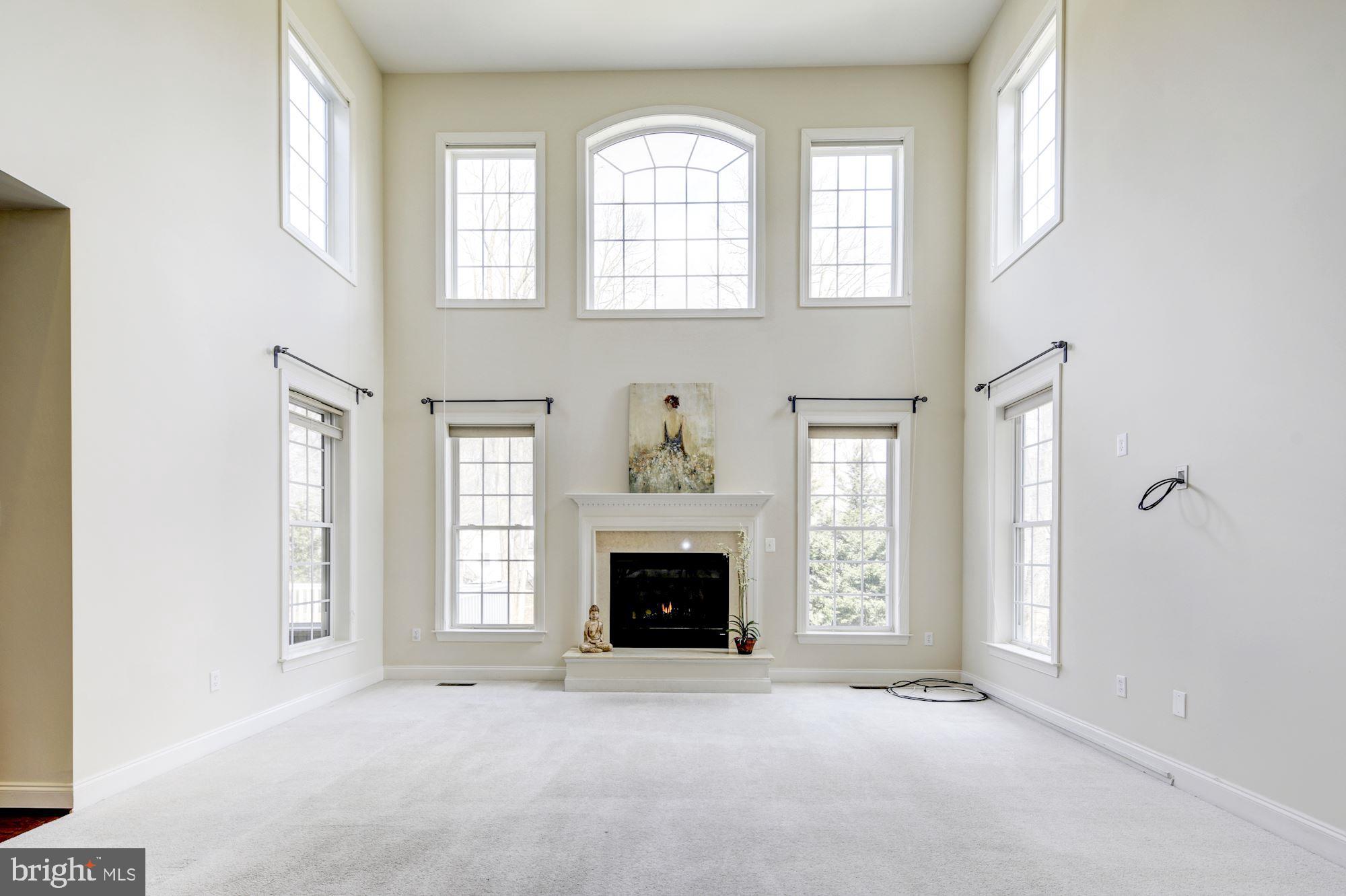 9604 Owen Brown Road Columbia, MD 21045 - Photo 22 of 73 Two Story Family Room With Gas Fireplace