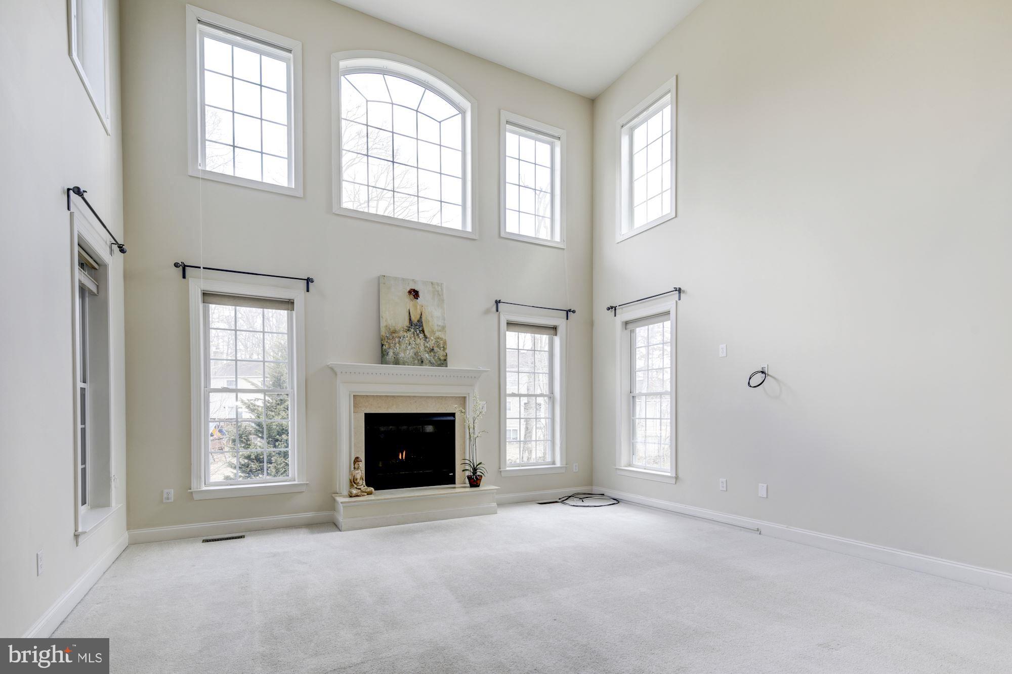 9604 Owen Brown Road Columbia, MD 21045 - Photo 23 of 73 Two Story Family Room With Gas Fireplace