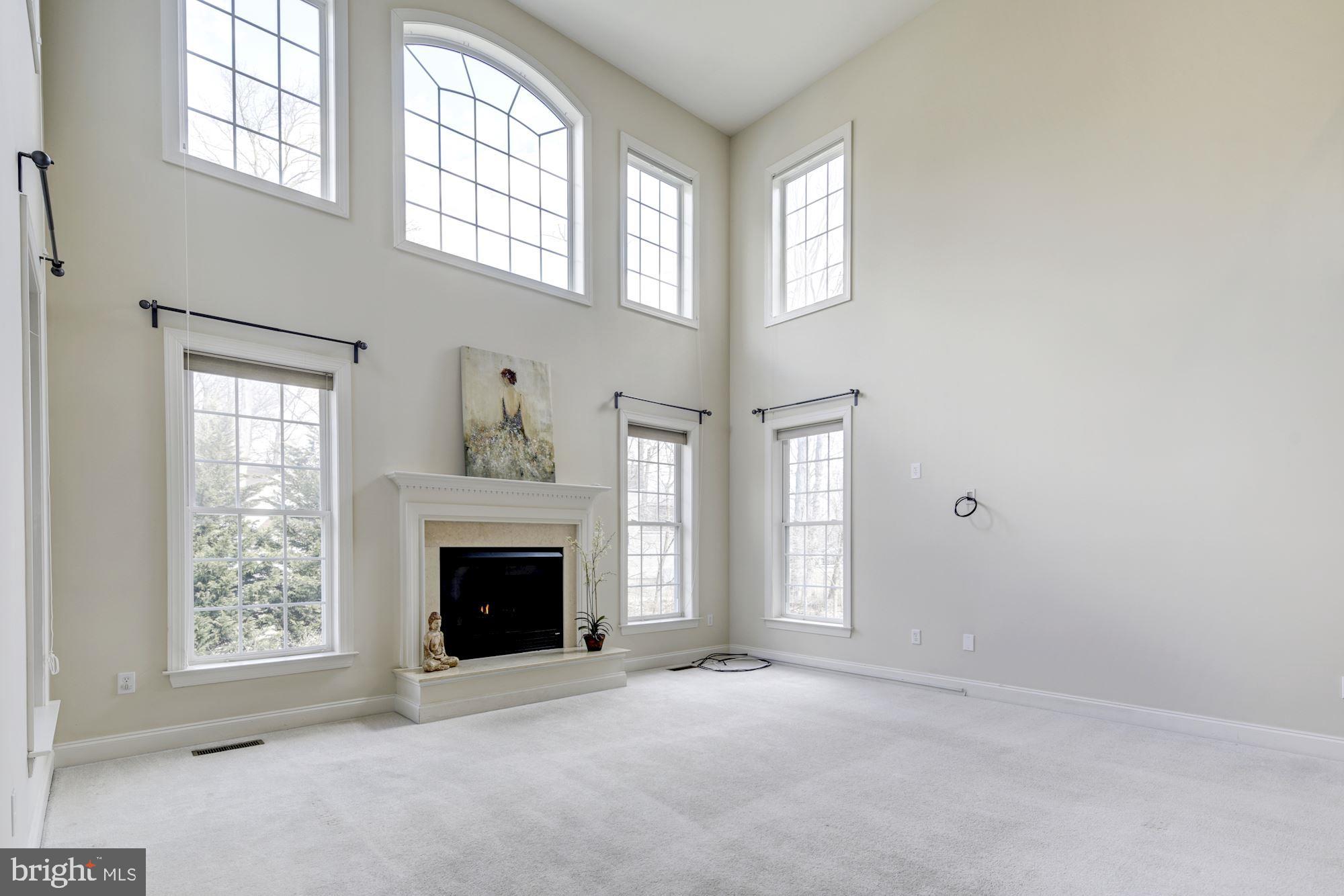 9604 Owen Brown Road Columbia, MD 21045 - Photo 24 of 73 Two Story Family Room With Gas Fireplace
