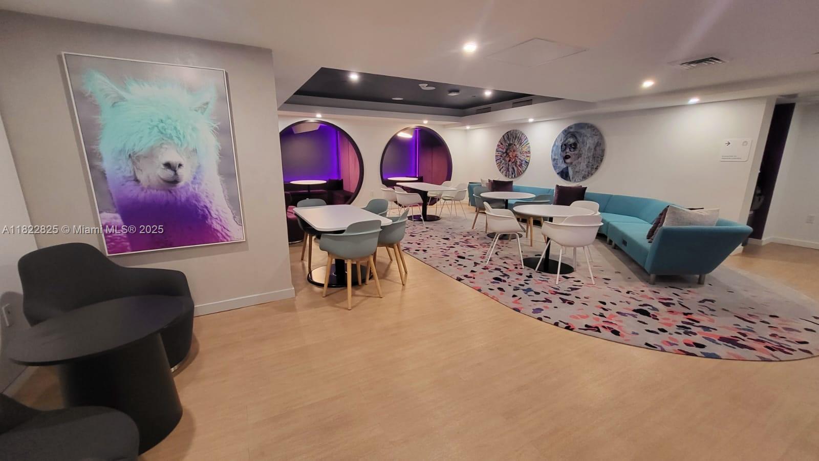 227 Northeast 2nd Street, Unit 2907 Miami, FL 33132 - Photo 21 of 36 a group of people sitting in a living room