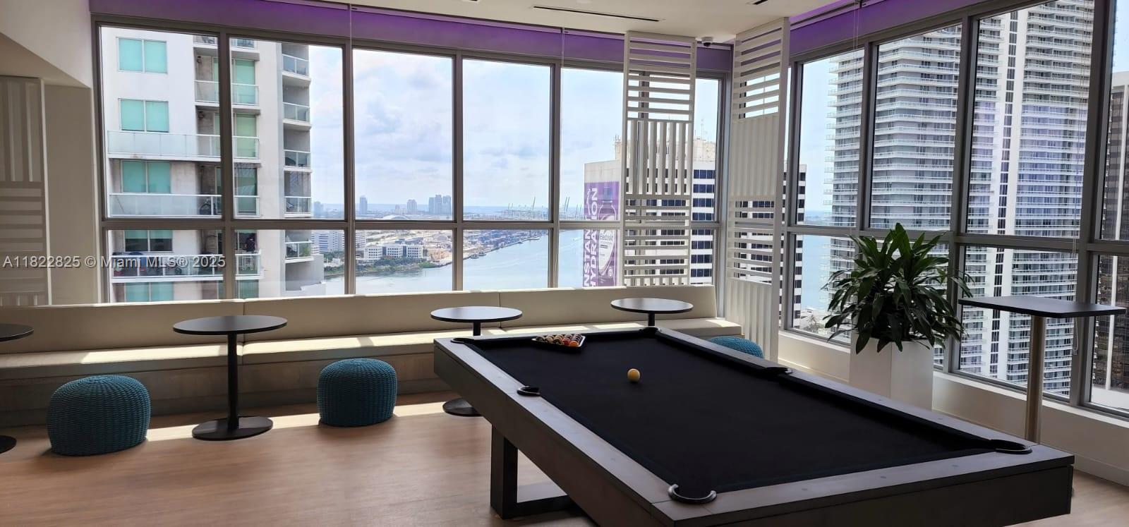 227 Northeast 2nd Street, Unit 2907 Miami, FL 33132 - Photo 35 of 36 a view of a living room and dining room