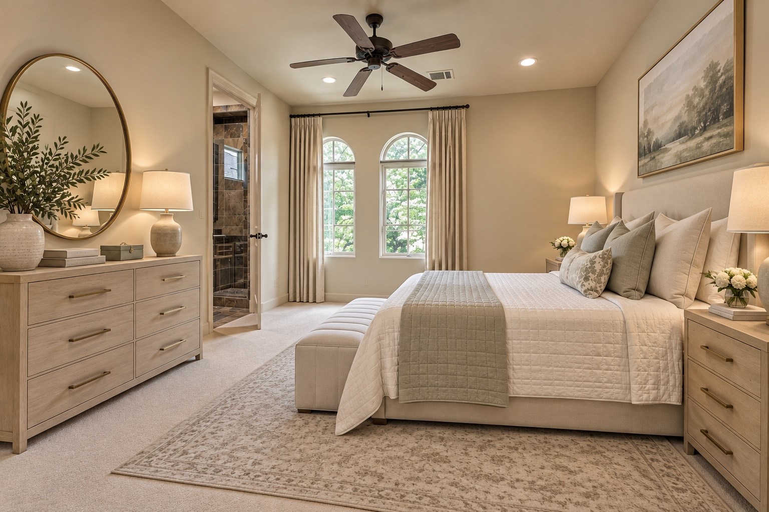 7 Dorset Square The Woodlands, TX 77381 - Photo 27 of 50 Ensute bedroom 2