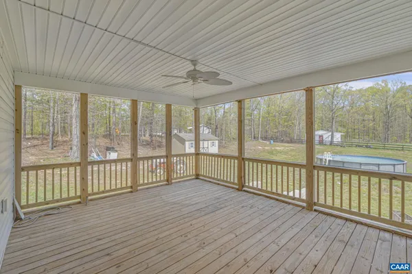 wooden floor in an empty room