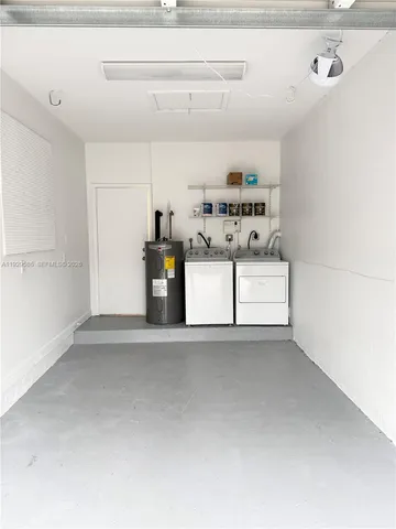 a view of kitchen with furniture and cabinet