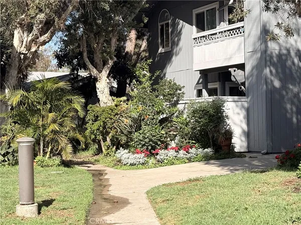 a view of a house with a yard and tree s
