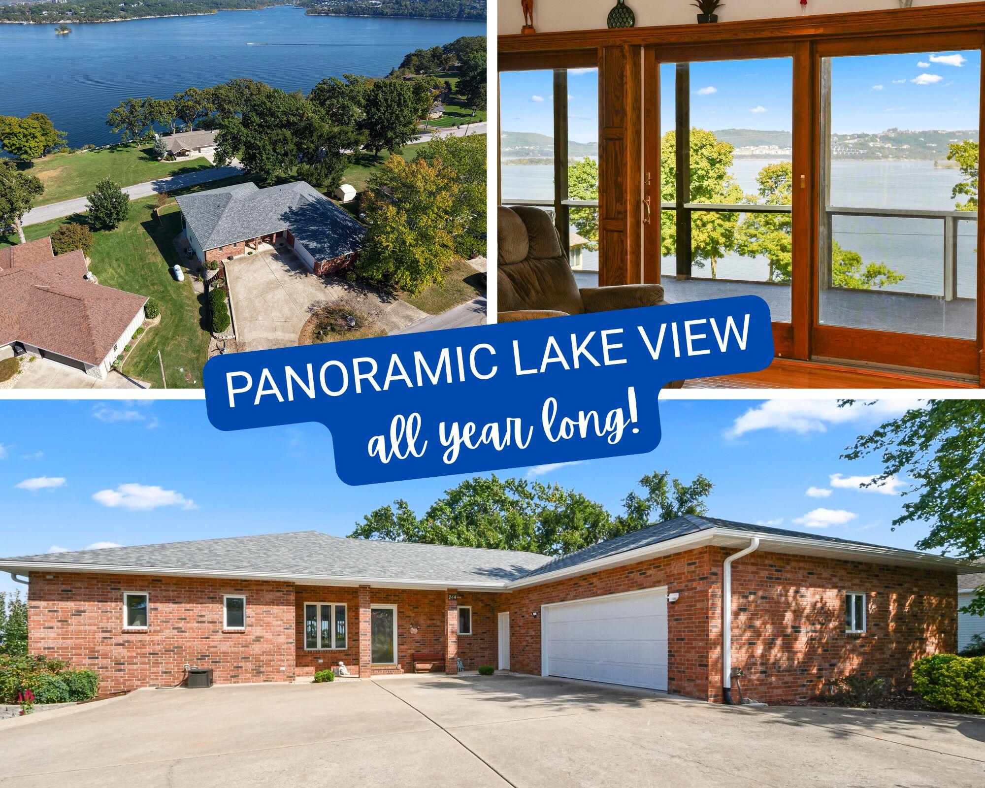244 Holly Street Ridgedale, MO 65739 - Photo 1 of 1 PANORAMIC LAKE VIEW all year long!