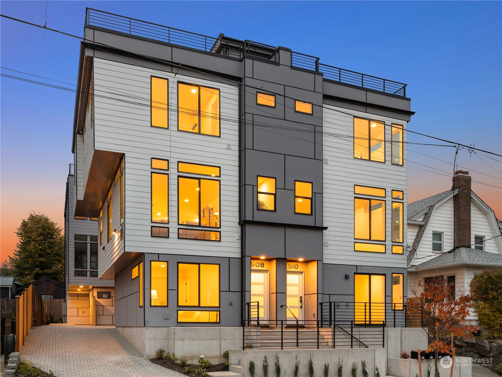 508 North 48th Street Seattle, WA 98103 - Photo 2 of 38 a front view of a multi story residential apartment building