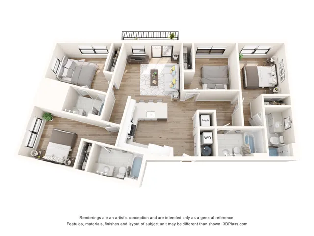 a view of parking garage with cars