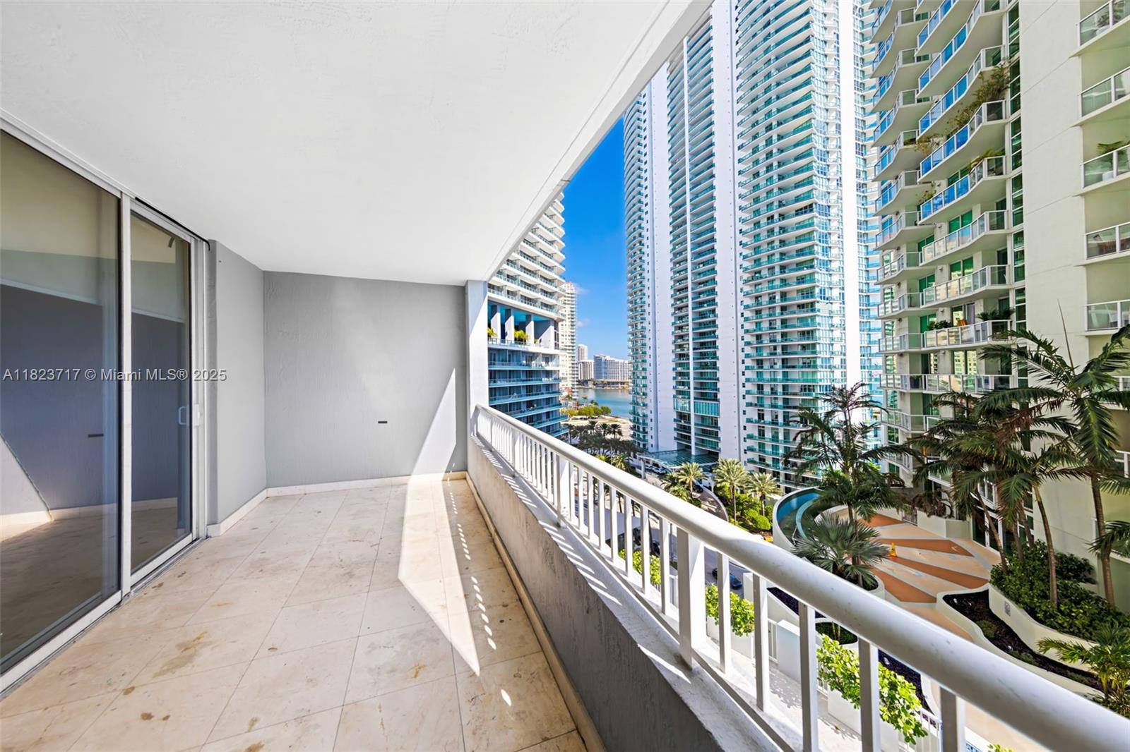 170 Southeast 14th Street, Unit 1203 Miami, FL 33131 - Photo 19 of 24 a view of balcony with city view